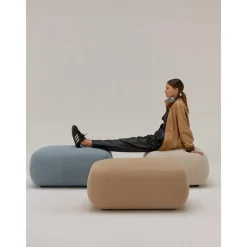 Poggiapiedi In Boucle Sofia*Westwing Collection Best