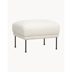 Poggiapiedi In Tessuto Teddy Fluente*Westwing Collection New