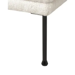 Poggiapiedi In Tessuto Teddy Fluente*Westwing Collection New