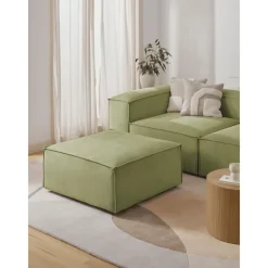 Poggiapiedi In Velluto A Coste Lennon*Westwing Collection Fashion