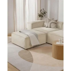 Poggiapiedi In Velluto A Coste Lennon*Westwing Collection New