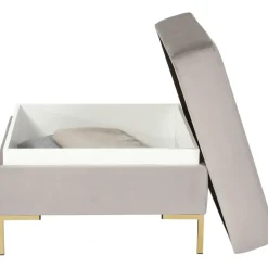 Poggiapiedi In Velluto Con Contenitore Luna*Westwing Collection Best