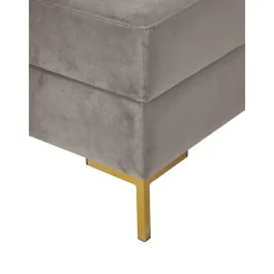 Poggiapiedi In Velluto Con Contenitore Luna*Westwing Collection Best