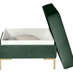 Poggiapiedi In Velluto Con Contenitore Luna*Westwing Collection Sale