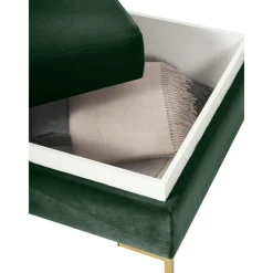 Poggiapiedi In Velluto Con Contenitore Luna*Westwing Collection Sale