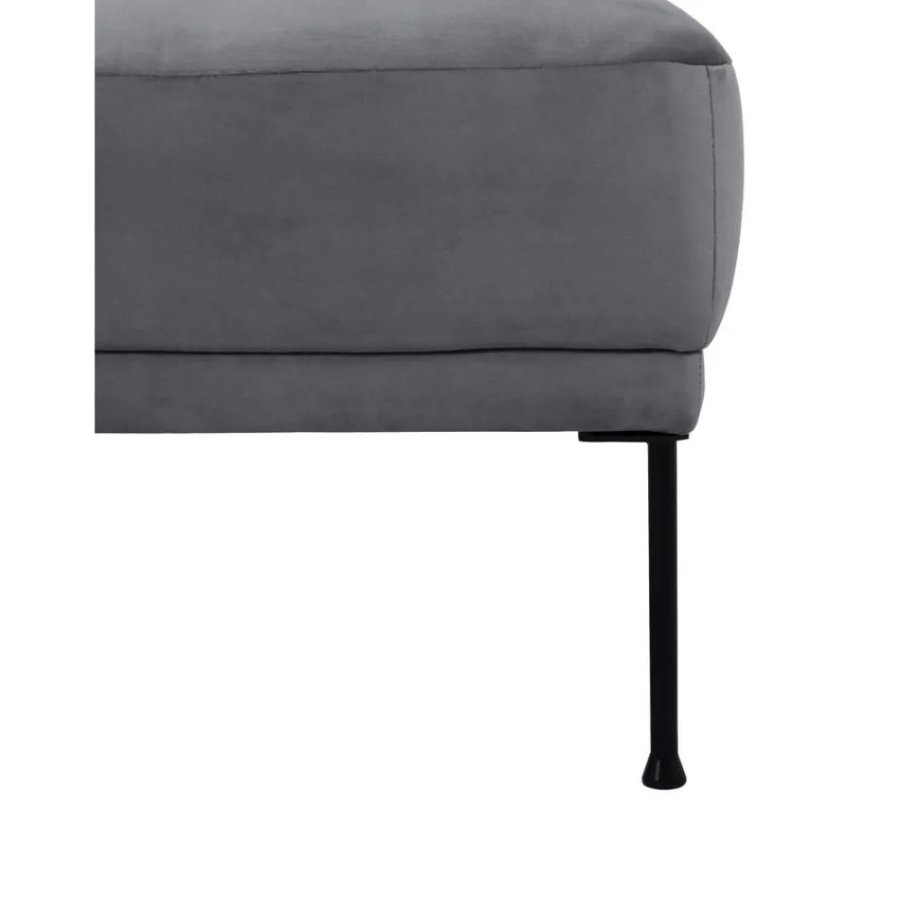 Poggiapiedi In Velluto Fluente*Westwing Collection Best