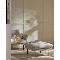 Poggiapiedi In Velluto Moby*Westwing Collection Outlet