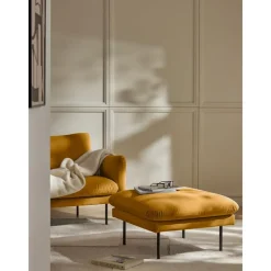 Poggiapiedi In Velluto Moby*Westwing Collection Hot