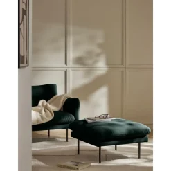 Poggiapiedi In Velluto Moby*Westwing Collection Outlet