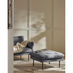 Poggiapiedi In Velluto Moby*Westwing Collection Outlet