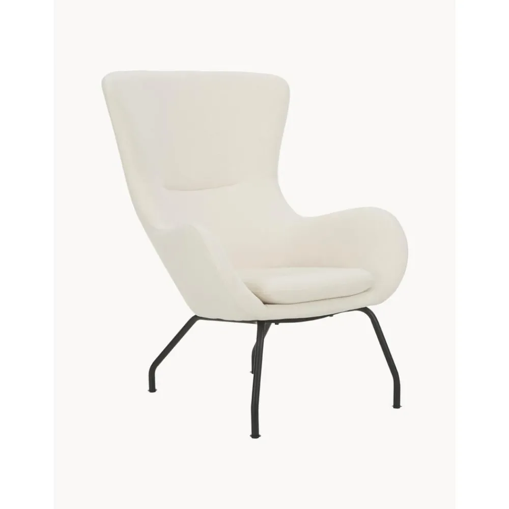 Poltrona Bergere Con Gambe In Metallo Wing*Westwing Collection Outlet