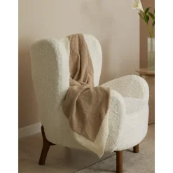 Poltrona Bergere In Teddy Kalia*Westwing Collection Clearance