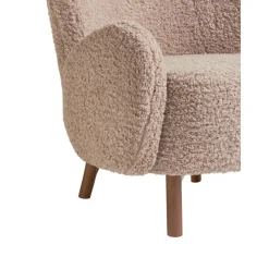 Poltrona Bergere In Teddy Kalia*Westwing Collection Sale