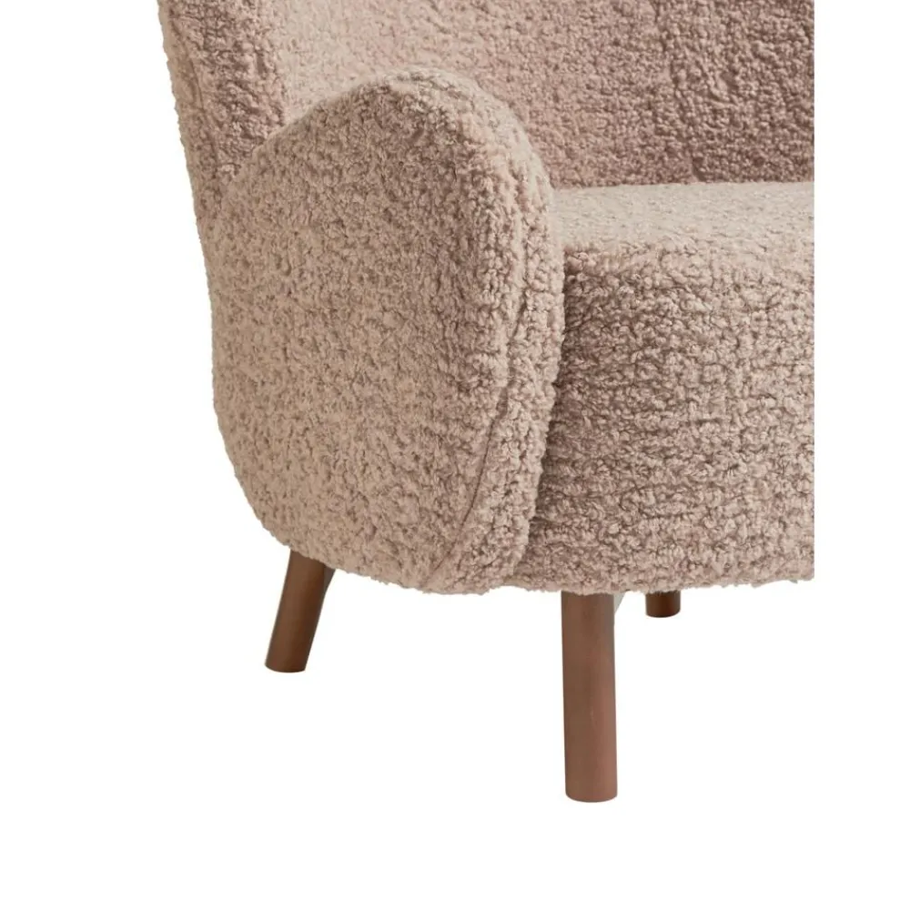 Poltrona Bergere In Teddy Kalia*Westwing Collection Sale
