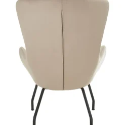 Poltrona Bergere In Velluto Con Gambe In Metallo Wing*Westwing Collection Discount