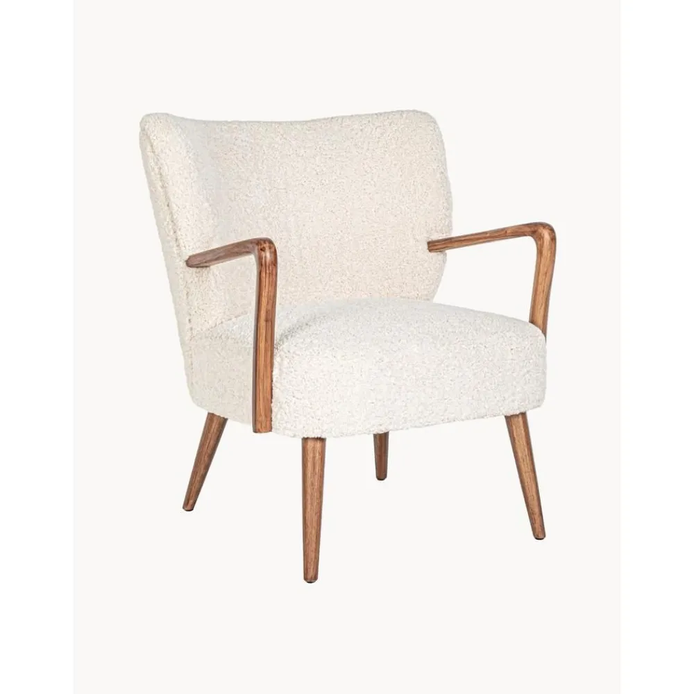 Poltrona Con Braccioli In Tessuto Teddy Moritz*Bizzotto Fashion