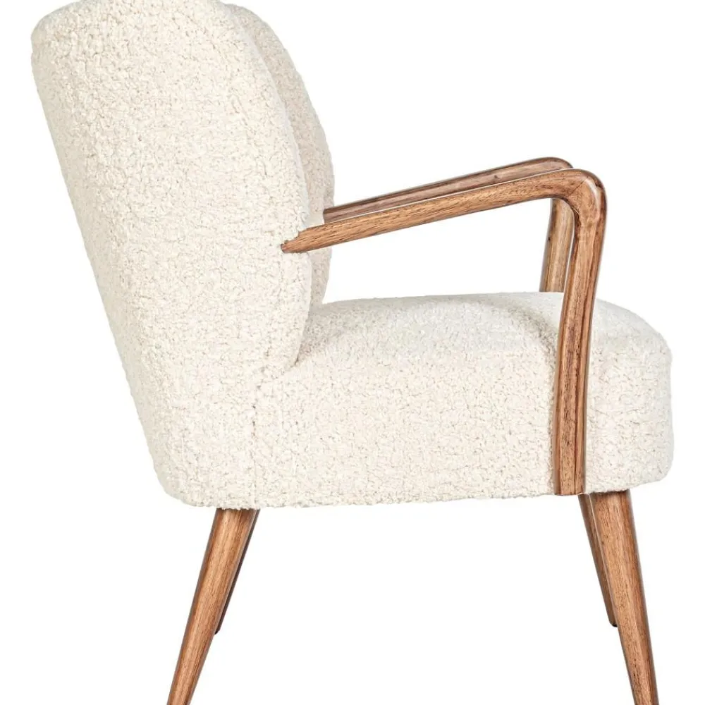 Poltrona Con Braccioli In Tessuto Teddy Moritz*Bizzotto Fashion