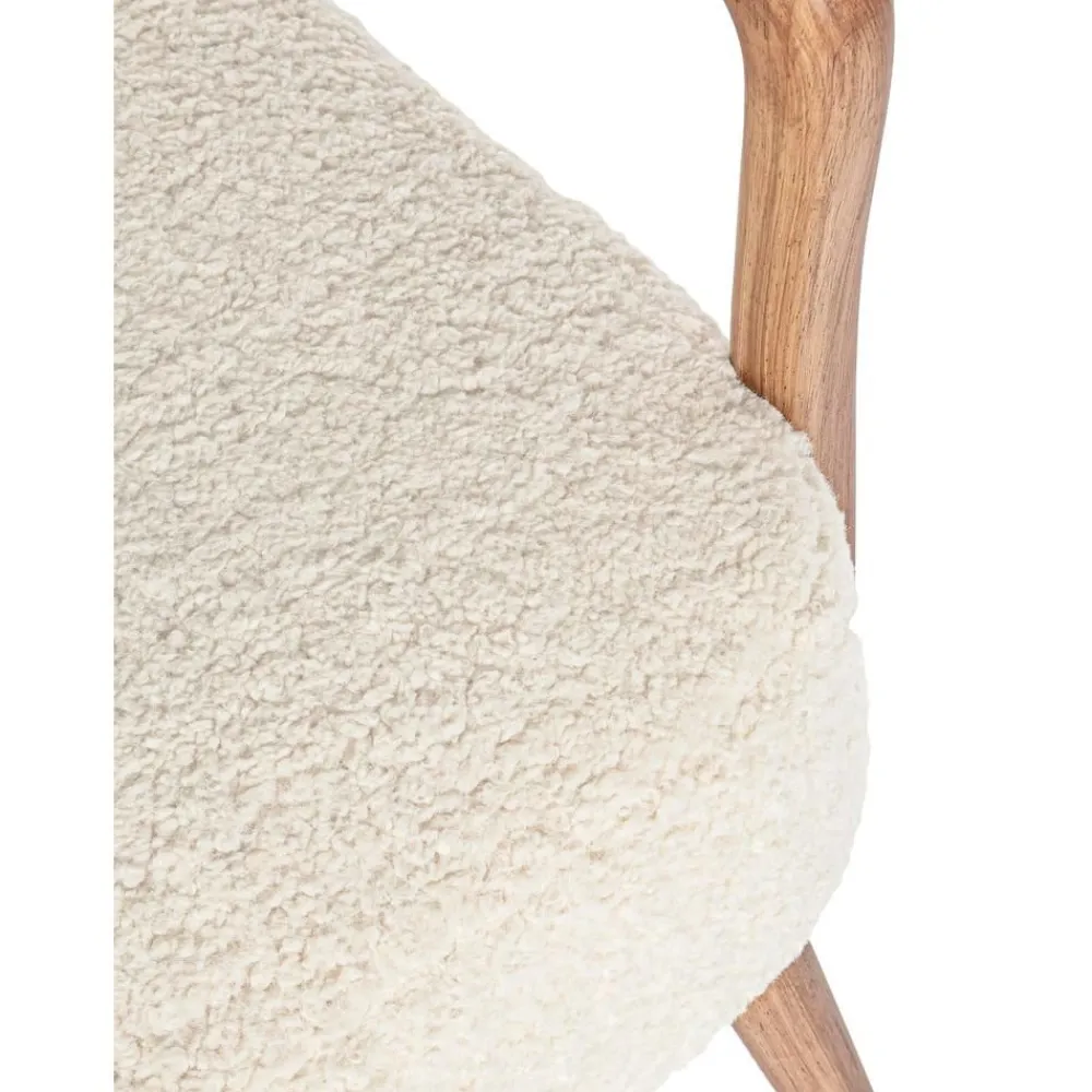 Poltrona Con Braccioli In Tessuto Teddy Moritz*Bizzotto Fashion