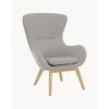 Poltrona Con Gambe In Legno Wing*Westwing Collection New