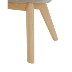 Poltrona Con Gambe In Legno Wing*Westwing Collection New