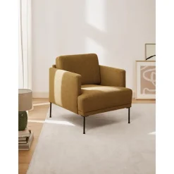 Poltrona Con Gambe In Metallo Fluente*Westwing Collection Clearance