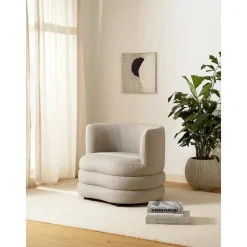 Poltrona Di Design In Boucle Solomon*Westwing Collection Clearance