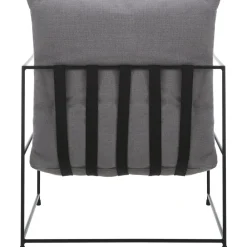 Poltrona Imbottita Con Struttura In Metallo Wayne*Westwing Collection Hot