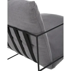 Poltrona Imbottita Con Struttura In Metallo Wayne*Westwing Collection Hot