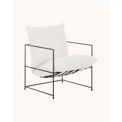 Poltrona Imbottita Con Struttura In Metallo Wayne*Westwing Collection Sale