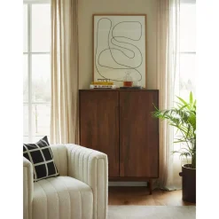 Poltrona In Boucle Con Piedini In Legno Antonio*Westwing Collection New