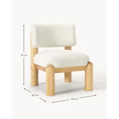 Poltrona In Boucle Dalma*Westwing Collection Online