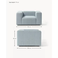 Poltrona In Boucle Lena*Westwing Collection New