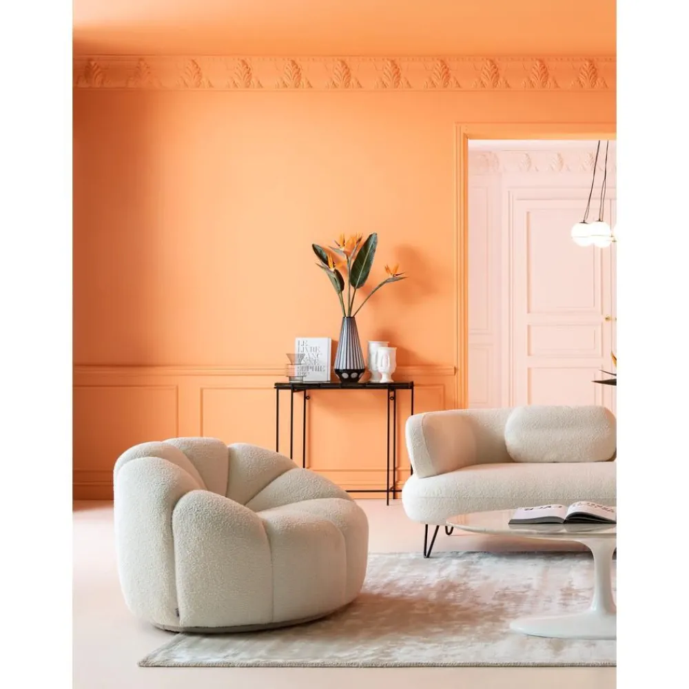 Poltrona In Boucle Peppo Lounge*Kare Design Discount