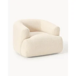 Poltrona In Boucle Sofia*Westwing Collection New