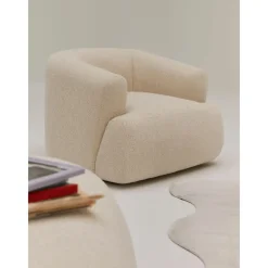 Poltrona In Boucle Sofia*Westwing Collection New