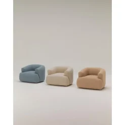 Poltrona In Boucle Sofia*Westwing Collection New