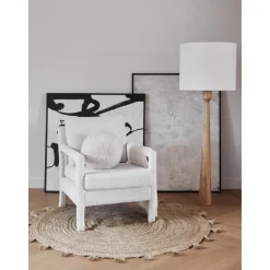 Poltrona In Boucle Zaya*Westwing Collection Discount