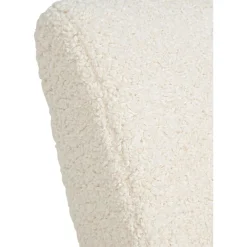 Poltrona In Teddy Bianco Berna*Bizzotto Outlet