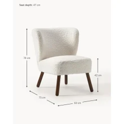 Poltrona In Teddy Robine*Westwing Collection Online