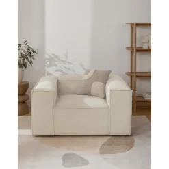 Poltrona In Velluto A Coste Lennon*Westwing Collection Discount