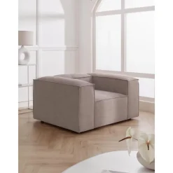 Poltrona In Velluto A Coste Lennon*Westwing Collection Sale