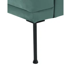 Poltrona In Velluto Con Gambe In Metallo Fluente*Westwing Collection Outlet