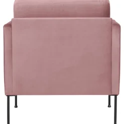 Poltrona In Velluto Con Gambe In Metallo Fluente*Westwing Collection Hot