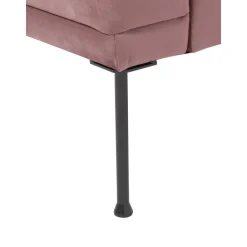 Poltrona In Velluto Con Gambe In Metallo Fluente*Westwing Collection Hot