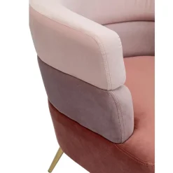 Poltrona In Velluto Di Design Retro Sandwich*Kare Design Hot