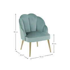 Poltrona In Velluto Helle*Westwing Collection Outlet