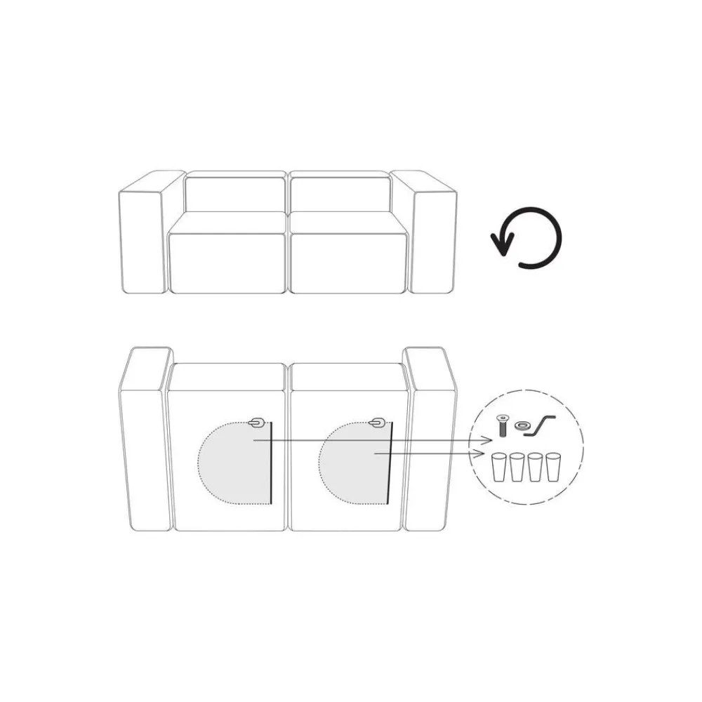 Poltrona Lennon*Westwing Collection Fashion