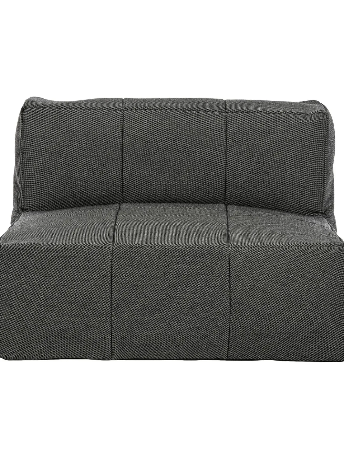 Poltrona Sacco Da Giardino In Tessuto Grigio Scuro Sparrow