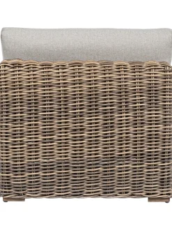 Poltroncina Con Cuscini Color Marrone Chiaro/Beige Coraline