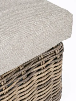 Poltroncina Con Cuscini Color Marrone Chiaro/Beige Coraline